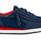BILLY - Obuwie do ortez dla dzieci Jogger Mids Navy Red