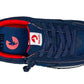 BILLY - Obuwie do ortez dla dzieci Jogger Mids Navy Red