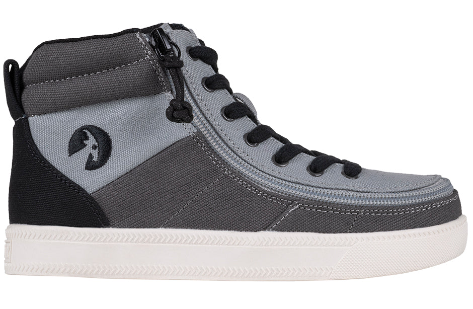 BILLY - Obuwie do ortez dla dzieci Street High Tops Grey