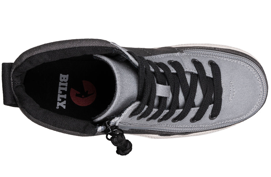 BILLY - Obuwie do ortez dla dzieci Street High Tops Grey