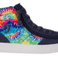 BILLY - Obuwie do ortez dla dzieci Street High Tops Tie Dye Navy