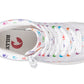 BILLY - Obuwie do ortez dla dzieci Classic Lace High Rainbow Polka