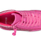BILLY - Obuwie do ortez dla dzieci High Tops DR II Fuchsia Snake